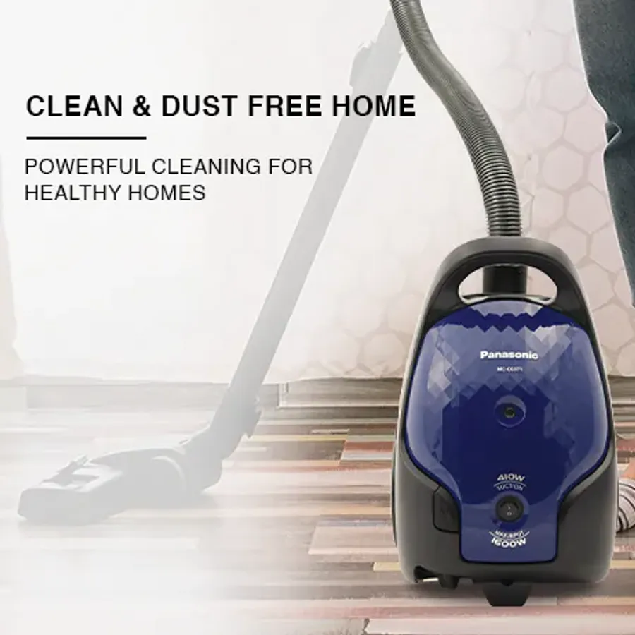 Panasonic Light And Powerful Vacuum Cleaner (Mc-cg371a145, Blue)
