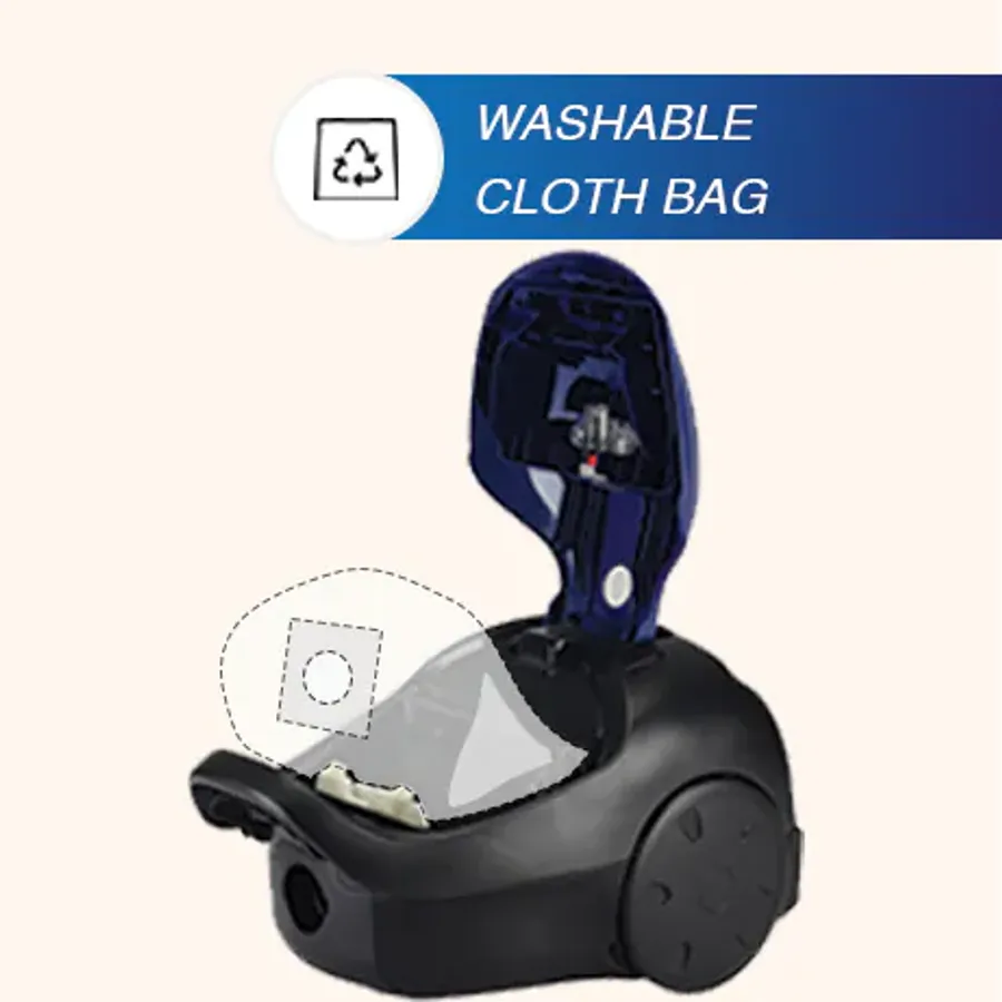 Panasonic Light And Powerful Vacuum Cleaner (Mc-cg371a145, Blue)