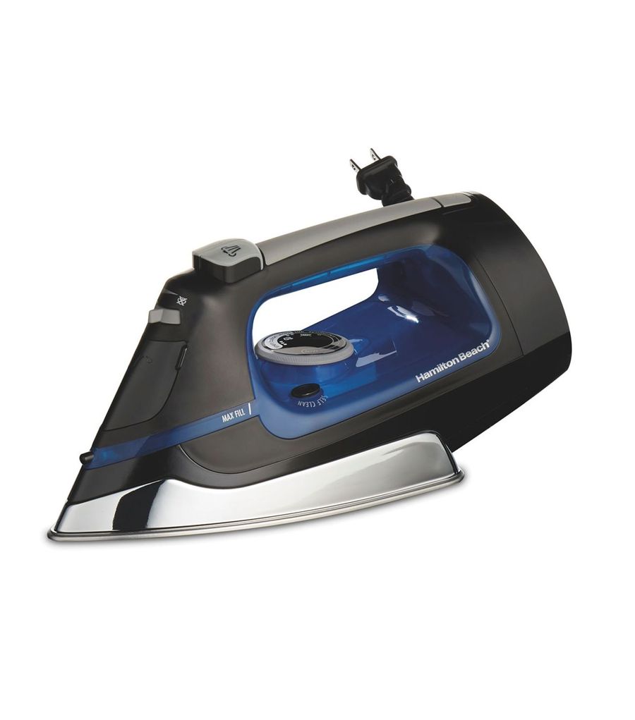 Hamilton Beach Retractable Cord Iron With Stainless Steel Soleplate