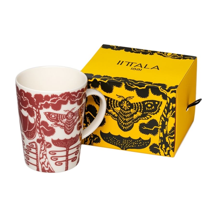 Iittala Mug 0,4 L Yö Garnet Red Gift Box