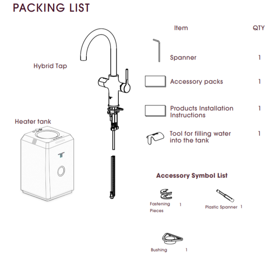 Triflow Hybrid Pro 4 In 1 Boiling Tap Chrome