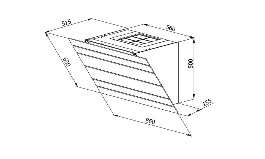 Galvamet Wall Levante Hoods