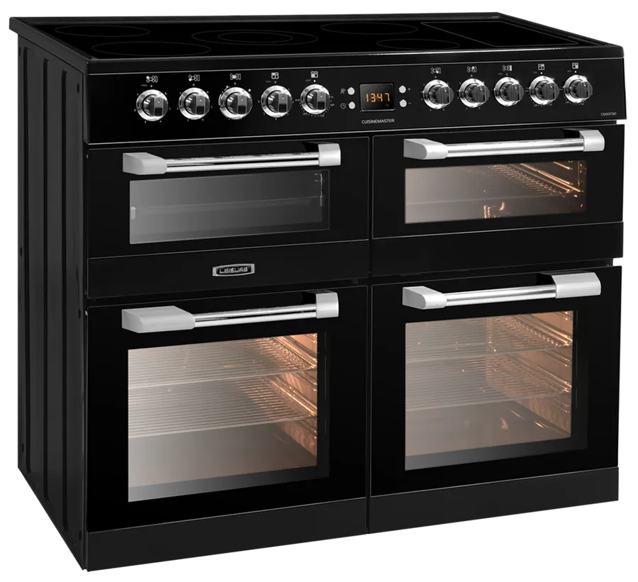 Leisure 100cm Electric Range Cooker with Three Ovens