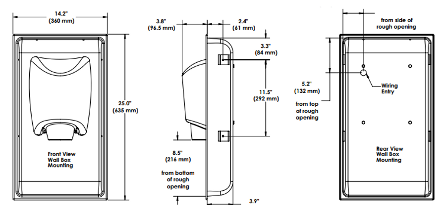 WorLd dryer Smartdri® Plus Hand Dryer
