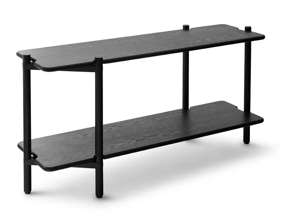 Gejst Invi Bookcase Black Ash
