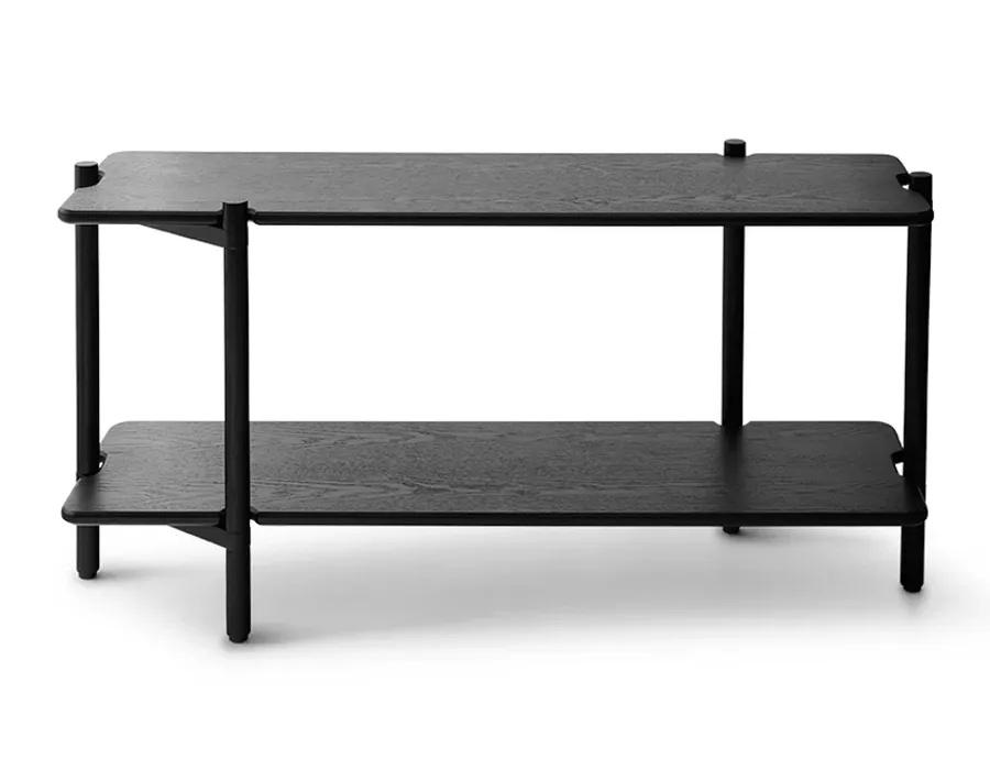 Gejst Invi Bookcase Black Ash