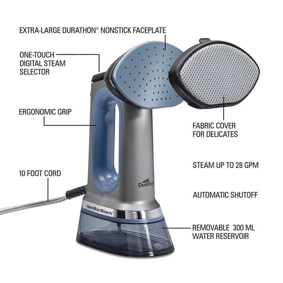 Hamilton Beach Durathon® 3-in-1 Steamer/Iron