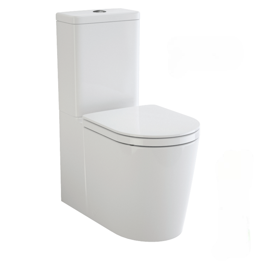 Caroma Liano Cleanflush® Wall Faced Close Coupled Back Entry Toilet Suite