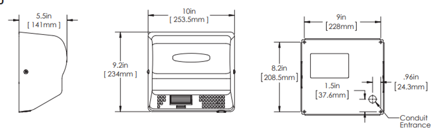 World dryer Airforce® Hand Dryer