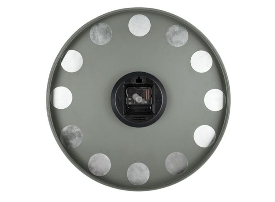 presenttime Wall Clock Charm Engraved Numbers