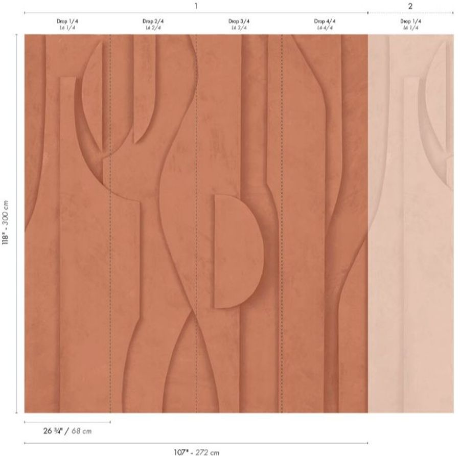 Casamance Stuc Wallpanel