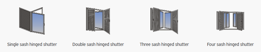 Alumil SMARTIA M9300 Shutters