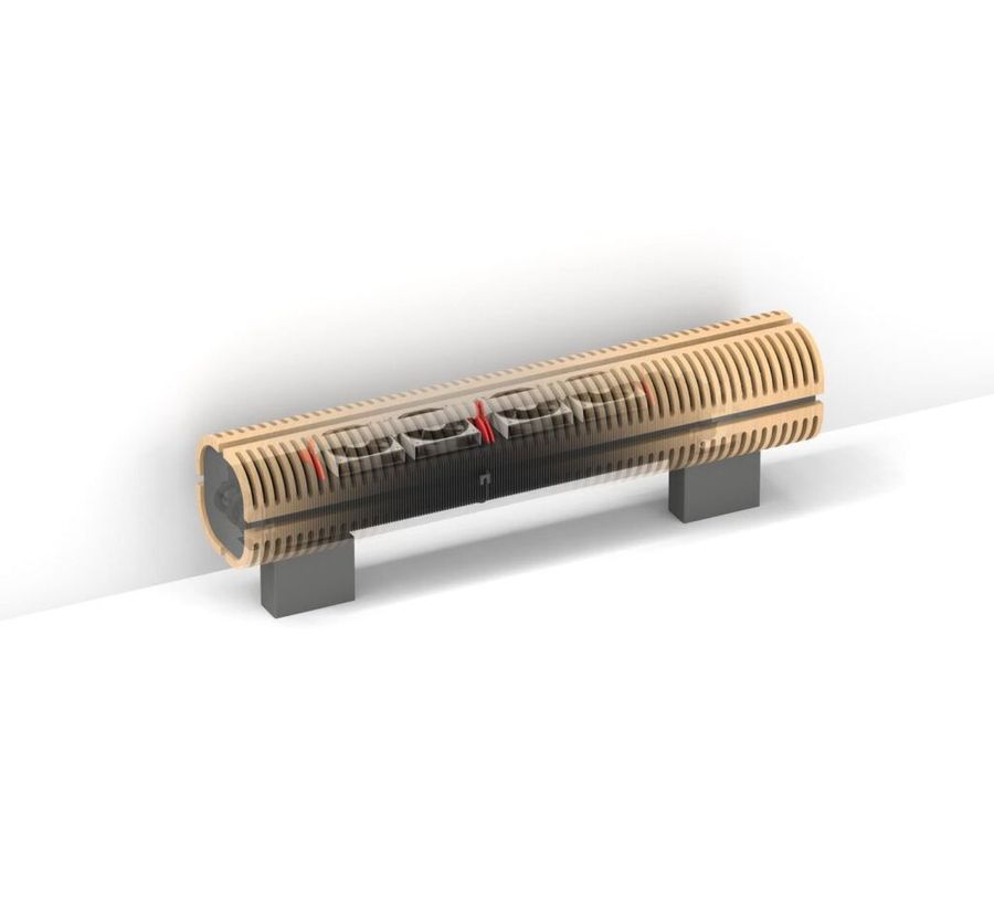 Jaga Knockonwood Freestanding Dbe Radiator