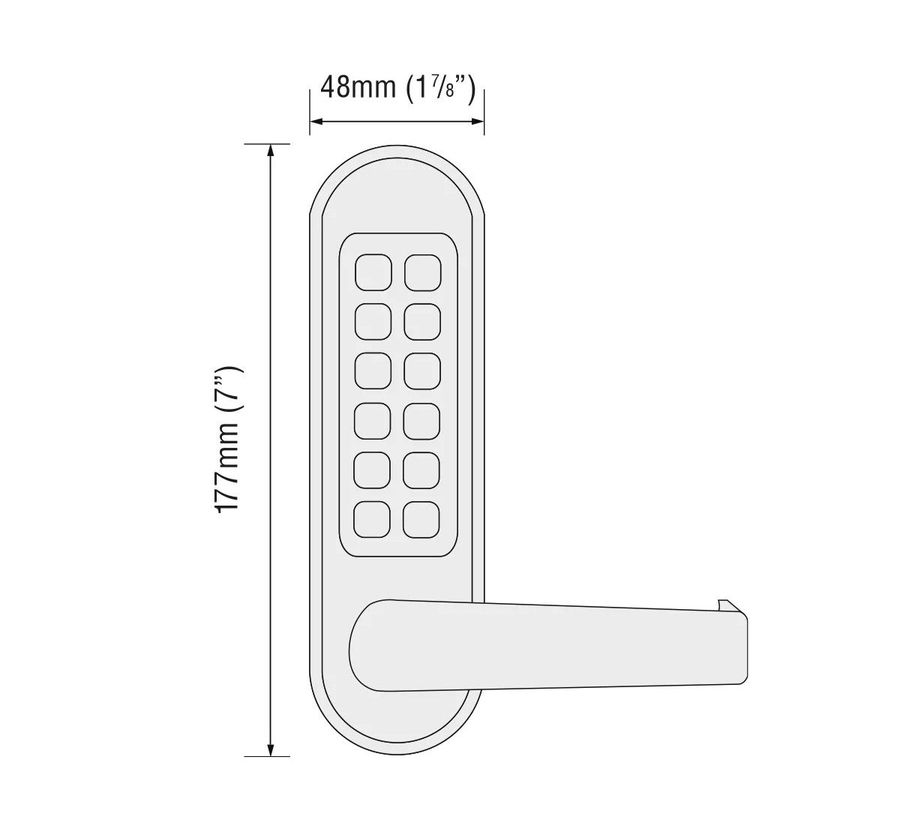 Codelocks Cl500 Panic Access Kit