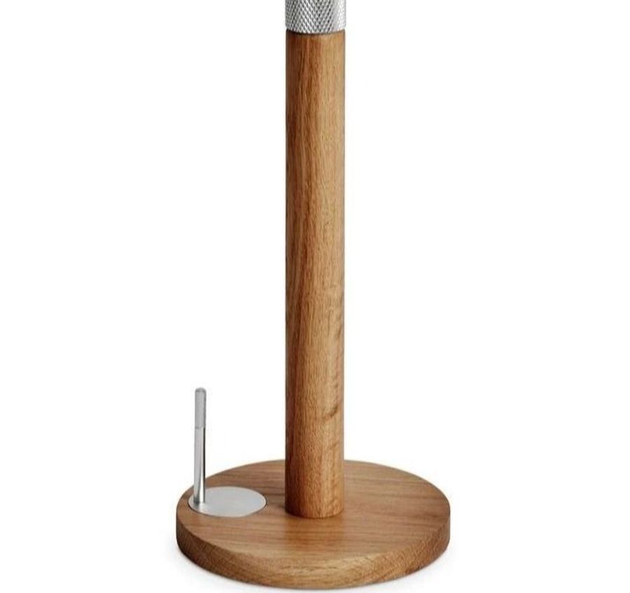 Gejst Sina kitchen roll holder oak/ steel