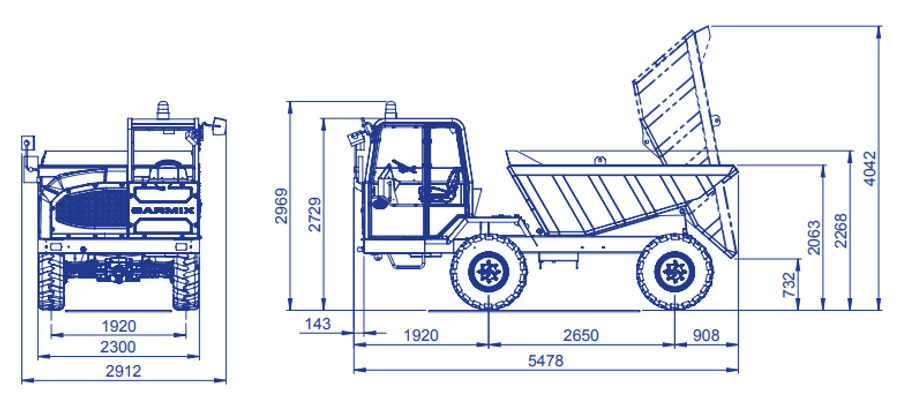 Carmix Carmix Dumper D6 Evo