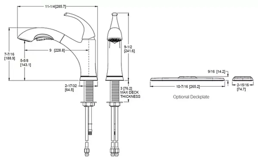 Pfisterfaucets Wray Kitchen Taps