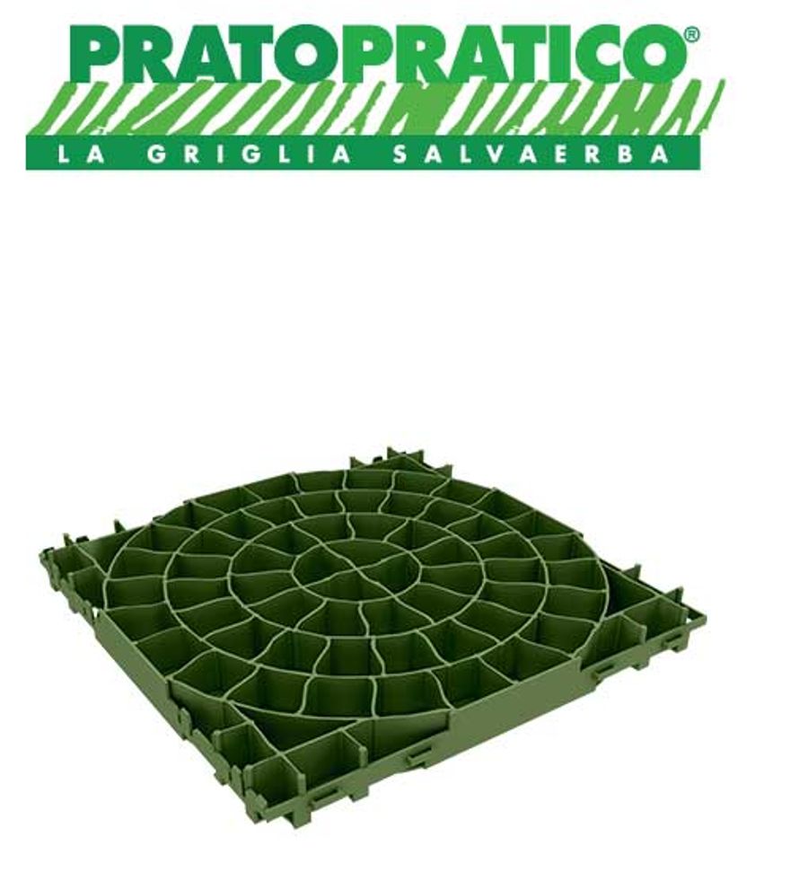 Daliform Pratopratico® Gravel And Lawn Driveway Grid Paver