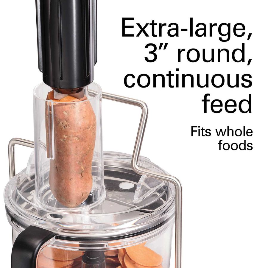 Hamilton Beach® Professional Spiralizing Stack & Snap™ Food Processor, 12 Cup, 70815