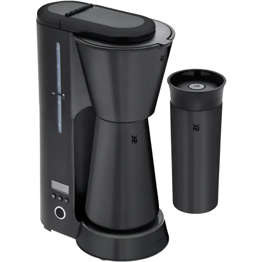 WMF KITCHENMINIS AROMA COFFEE MAKER THERMO TO GO DEEP BLACK