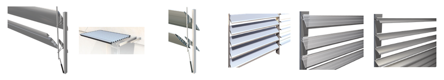 Alumil Smartia M5600 Solar Shading System