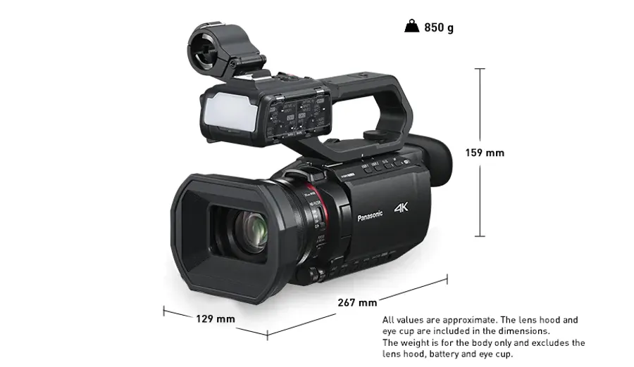 Panasonic Panasonic Ag-cx18ed Camcorder , 4k 60p/50p 10bit Recording, Camera