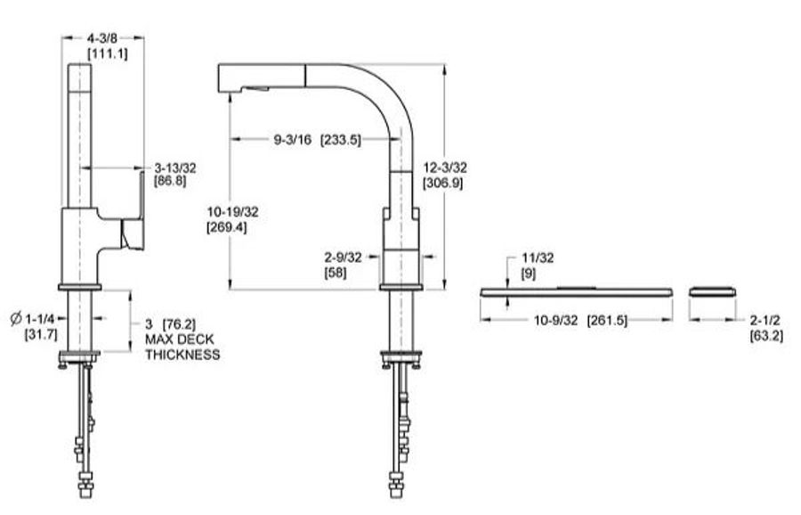 Pfisterfaucets Arkitek Kitchen Taps