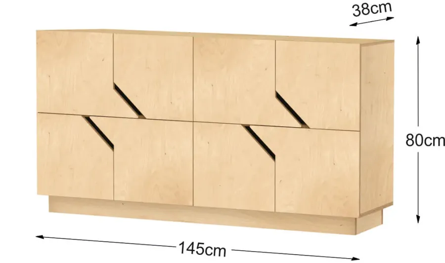 Radis Sideboard Maze 2×4
