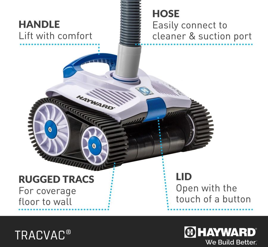 Hayward TracVac Suction Cleaner (Open Line)