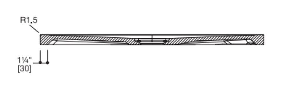Blu bathworks Sb9120.01 47" Blu·stone™ Shower Base