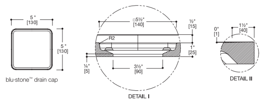 Blu bathworks Sb9120.01 47" Blu·stone™ Shower Base