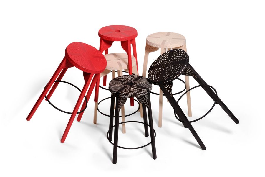 Zanat Tattoo Barstool