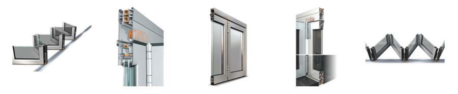 Alumil Smartia M19800 Insulated Folding Doors