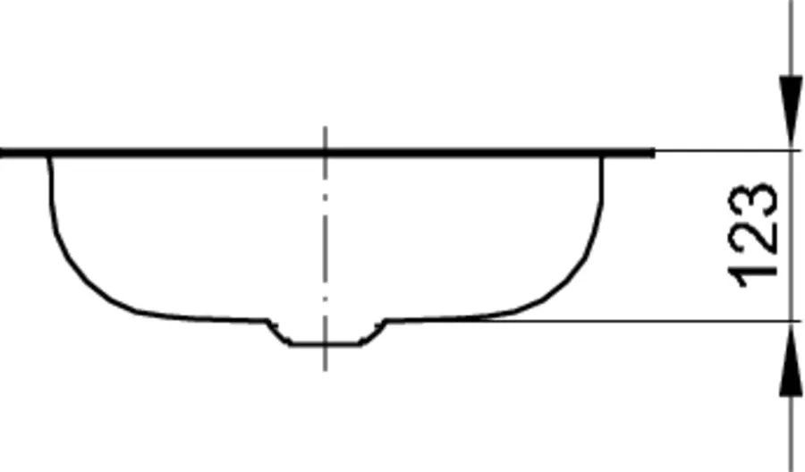 Bette Bettebalance Undermounted Washbasin