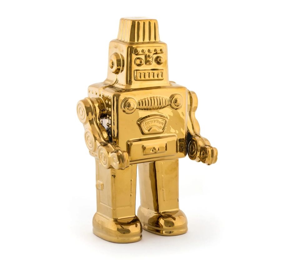Seletti Memorabilia Gold My Robot