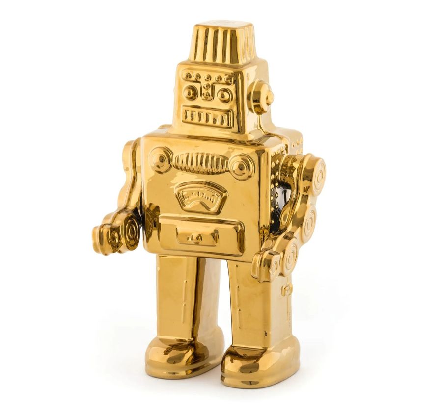 Seletti Memorabilia Gold My Robot