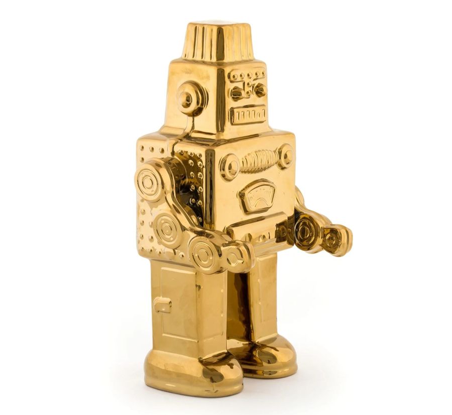 Seletti Memorabilia Gold My Robot
