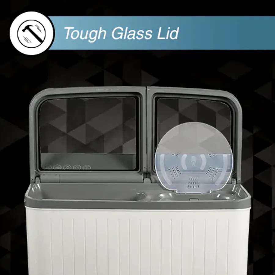 Panasonic 10 Kg 5 Star Semi-automatic Glass Lid Top Loading Washing Machine