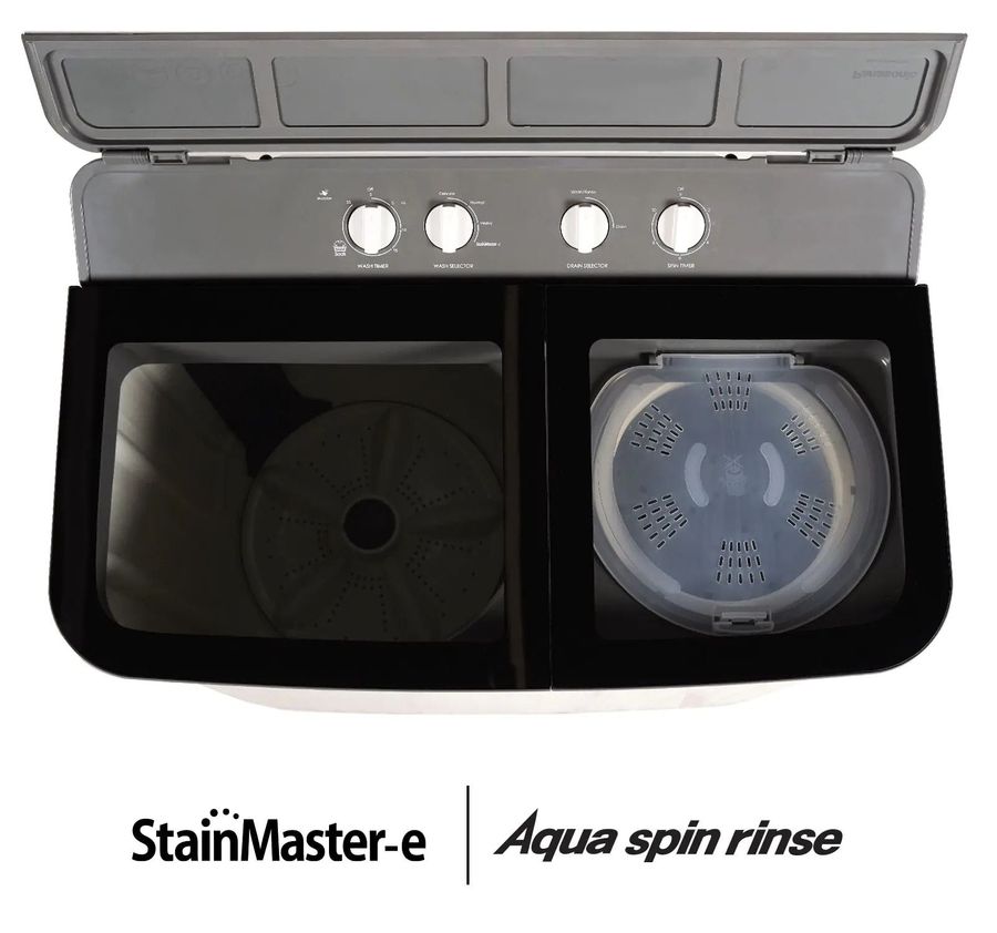 Panasonic 10 Kg 5 Star Semi-automatic Glass Lid Top Loading Washing Machine
