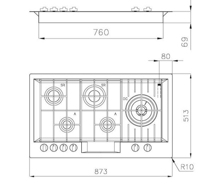 Foster Cooker hob FL