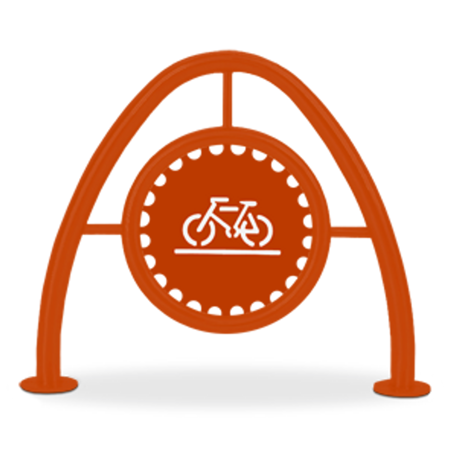Anova Beacon Hill Powder Coated Bike Rack