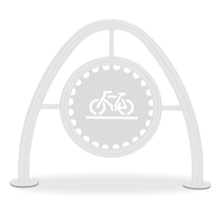 Anova Beacon Hill Powder Coated Bike Rack