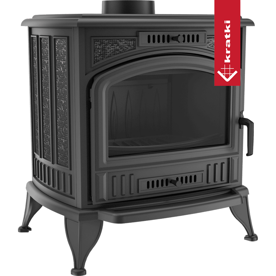 Kratki Wood Burning Cast Iron Stove Kratki K6 Ø 150 8 Kw