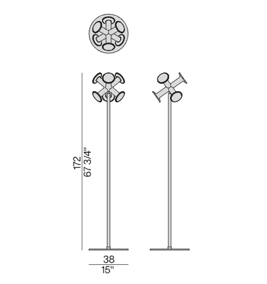 Porada Nodo Coat Stand