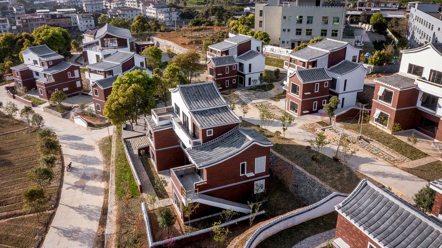 New Era Rural Community In Yongchun County