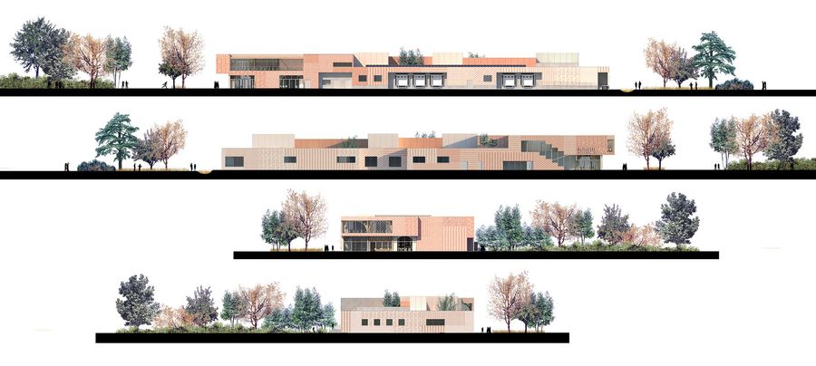 (S)pace Pariselle Educational Building
