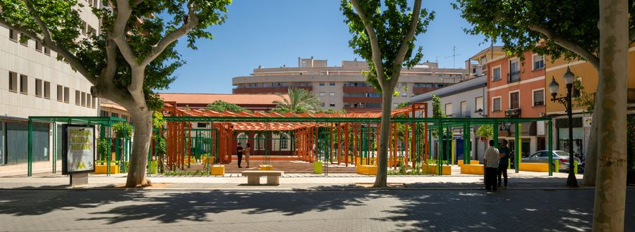 María Hervás Plaza In The Historic Center Of Dénia, Valencian Community