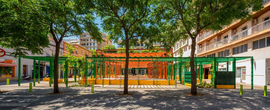 María Hervás Plaza In The Historic Center Of Dénia, Valencian Community