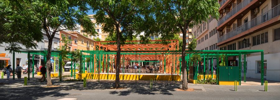 María Hervás Plaza In The Historic Center Of Dénia, Valencian Community