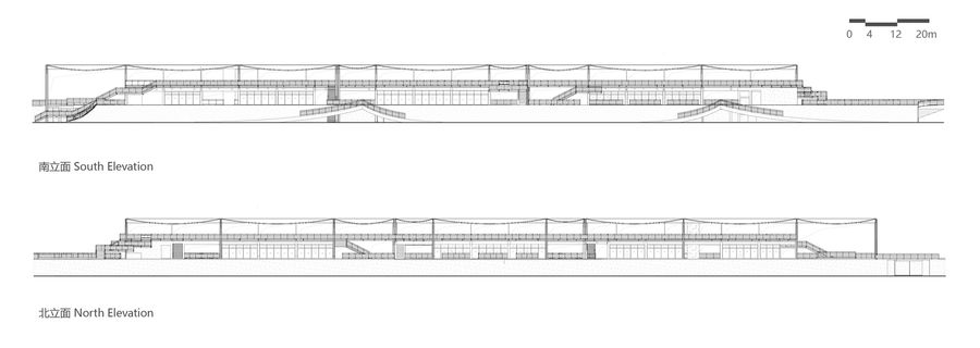 A Reborn Scenic Field Above Waves